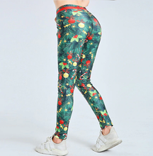 Load image into Gallery viewer, Christmas Leggings High Waist - Ornaments