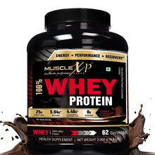 Load image into Gallery viewer, MuscleXP 100% Whey Protein - 2Kg (4.4 lbs), Double Rich Chocolate - The New Whey Standards
