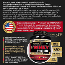 Load image into Gallery viewer, MuscleXP 100% Whey Protein - 2Kg (4.4 lbs), Double Rich Chocolate - The New Whey Standards