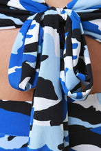 Load image into Gallery viewer, Camouflage Front Tie Tube Top, and Leggings Set's