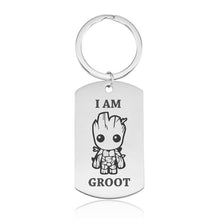 Load image into Gallery viewer, Baby Groot Stainless Steel Keychain Key Chains Style 1 / 70mm long