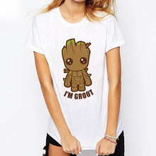 Load image into Gallery viewer, Baby Groot T Shirt Women Women's T-shirts 1049 / S