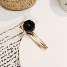 Load image into Gallery viewer, Candy Color Ball Hair Clip Barrettes HairClips black