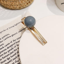 Load image into Gallery viewer, Candy Color Ball Hair Clip Barrettes HairClips blue
