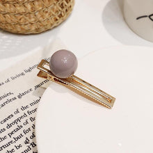 Load image into Gallery viewer, Candy Color Ball Hair Clip Barrettes HairClips pink