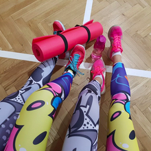 Load image into Gallery viewer, Color Digital Fun Leggings Leggings Green / S