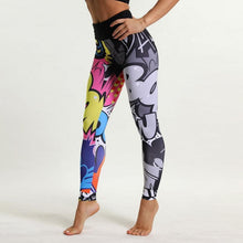 Load image into Gallery viewer, Color Digital Fun Leggings Leggings Green / S