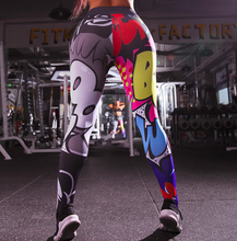 Load image into Gallery viewer, Color Digital Fun Leggings Leggings Green / S