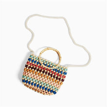 Load image into Gallery viewer, Colorful Rattan Bag Rattan Bags 22 x 18 x 7cm