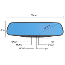 Load image into Gallery viewer, Dashcam/Rearcam Smart Mirror Car Accessories single len dvr / With 16G TF Card