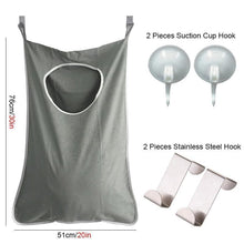 Load image into Gallery viewer, Laundry Nook - The Space Saving, Door Hanging Laundry Hamper Home Accessories Grey