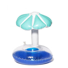 Load image into Gallery viewer, loomrack Assorted Floating Coasters Swimming Rings Blue Mushroom