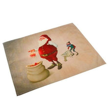Load image into Gallery viewer, loomrack Assorted Santa Christmas Placemats Christmas Accessories Style 1