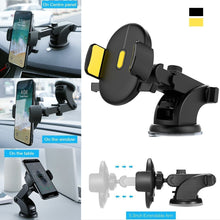 Load image into Gallery viewer, loomrack Automatic Locking Windshield Phone Holder, Universal Fit Mobile Phone Accessories