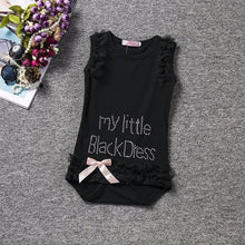 Load image into Gallery viewer, loomrack Baby Girl's Little Black Dress Onesie Clothing Sets