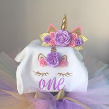 Load image into Gallery viewer, loomrack Baby Girl Tutu Unicorn 1st Birthday Outfit (1/2 Birthday, 1st Birthday, 2nd Birthday) Clothing Sets