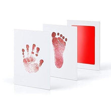 Load image into Gallery viewer, loomrack Baby Hand & Footprint Inkless Ink Pad Baby Accessories Red