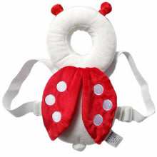 Load image into Gallery viewer, loomrack Baby Head Bump Protector Pillow Red