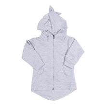 Load image into Gallery viewer, loomrack Baby/Toddler's Dinosaur Hoodie Jackets & Coats Grey / 12M