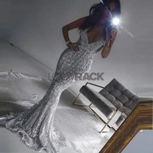 Load image into Gallery viewer, loomrack Backless Long Sequin Gown Girl's Dresses