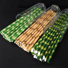 Load image into Gallery viewer, loomrack Bamboo Straws Drinking Straws