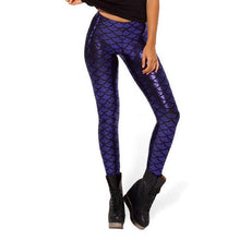 Load image into Gallery viewer, loomrack Becca Fish Scale Mermaid Leggings Leggings