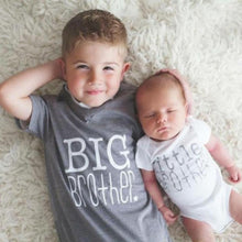Load image into Gallery viewer, loomrack Big Brother Little Brother Matching Shirts - Big Brother T-shirt and Little Brother Onesie Matching Outfits