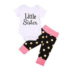 Load image into Gallery viewer, loomrack Big Sis - Little Sis Matching Outfit - Pokadots Family Matching Outfits