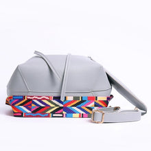 Load image into Gallery viewer, loomrack Boho Bucket Bag with Multicolor Shoulder Strap Shoulder Bags