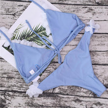 Load image into Gallery viewer, loomrack Brazilian Cut Petal Bikini Set Bikinis Set