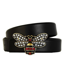 Load image into Gallery viewer, loomrack Bumble Bee Embellished Belt Belts & Cummerbunds Black Belt / 105cm