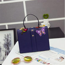 Load image into Gallery viewer, loomrack Bumble Bee Rose Embroidered Messenger Bag Shoulder Bags