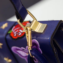 Load image into Gallery viewer, loomrack Bumble Bee Rose Embroidered Messenger Bag Shoulder Bags