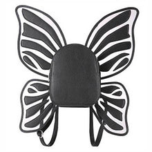 Load image into Gallery viewer, loomrack Butterfly Wings Backpack Cross Body Bags Black