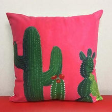 Load image into Gallery viewer, loomrack Cactus Pillow Covers Cushion Cover G