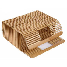 Load image into Gallery viewer, loomrack Chic Rectangular Bamboo Bag Rattan Bags