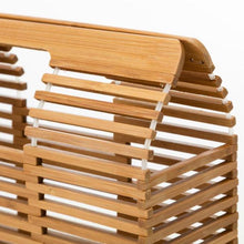 Load image into Gallery viewer, loomrack Chic Rectangular Bamboo Bag Rattan Bags