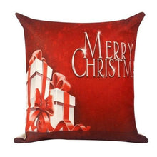 Load image into Gallery viewer, loomrack Christmas Cushion Covers Christmas Accessories Red gift box