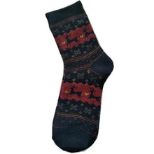 Load image into Gallery viewer, loomrack Christmas Deer Socks Christmas Socks