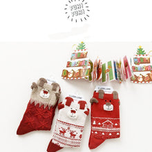 Load image into Gallery viewer, loomrack Christmas Santa Claus Deer Socks Christmas Socks