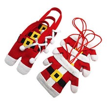 Load image into Gallery viewer, loomrack Christmas Tableware Holder 6PCS Christmas Accessories wu fang bu