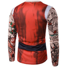 Load image into Gallery viewer, loomrack Christmas Ugly Sweater Long Sleeve Muscle T- Shirt - Tattoo Christmas Ugly Sweaters