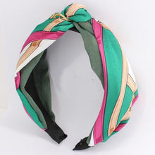 Load image into Gallery viewer, loomrack Classic Knot Turban Hairband Headband Hair Accessories Green Style-2
