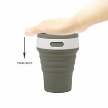 Load image into Gallery viewer, loomrack Collapsible Coffee Mug - Perfect On-the-Go Collapsible Cup for Travel & Camping Mugs