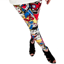 Load image into Gallery viewer, loomrack Comic Book Leggings Leggings
