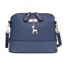 Load image into Gallery viewer, loomrack Deer Charm Crossbody Bag Shoulder Bags Deep Blue