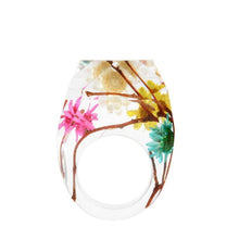 Load image into Gallery viewer, loomrack Delicate Resin Flower Rings Rings 6 / 02