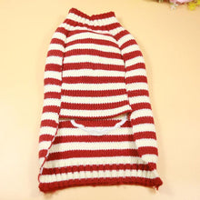 Load image into Gallery viewer, loomrack Dog Cat Striped Christmas Sweater Pet Accessories
