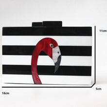 Load image into Gallery viewer, loomrack High End Flamingo Messenger Bag Evening Bags