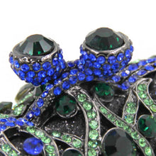 Load image into Gallery viewer, loomrack Magnificent Peacock Evening Clutch Bag Evening Bags